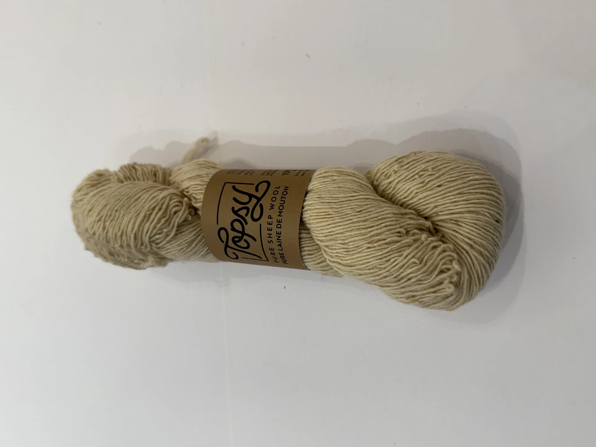 Fingering Weight Yarn 200M/110G 自然米