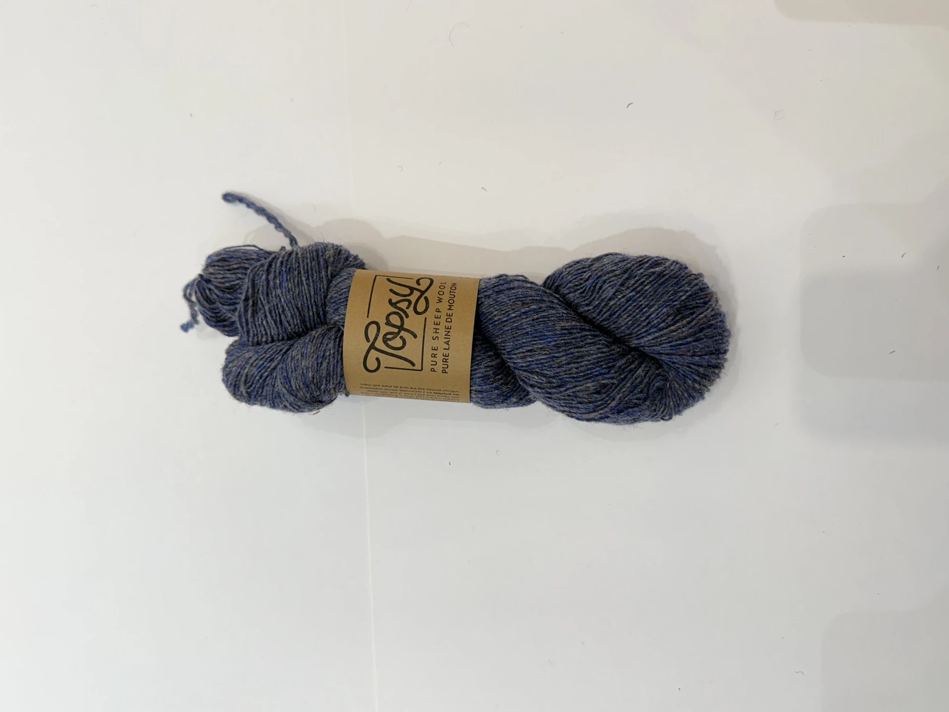 Fingering Weight Yarn 200M/110G 治癒藍