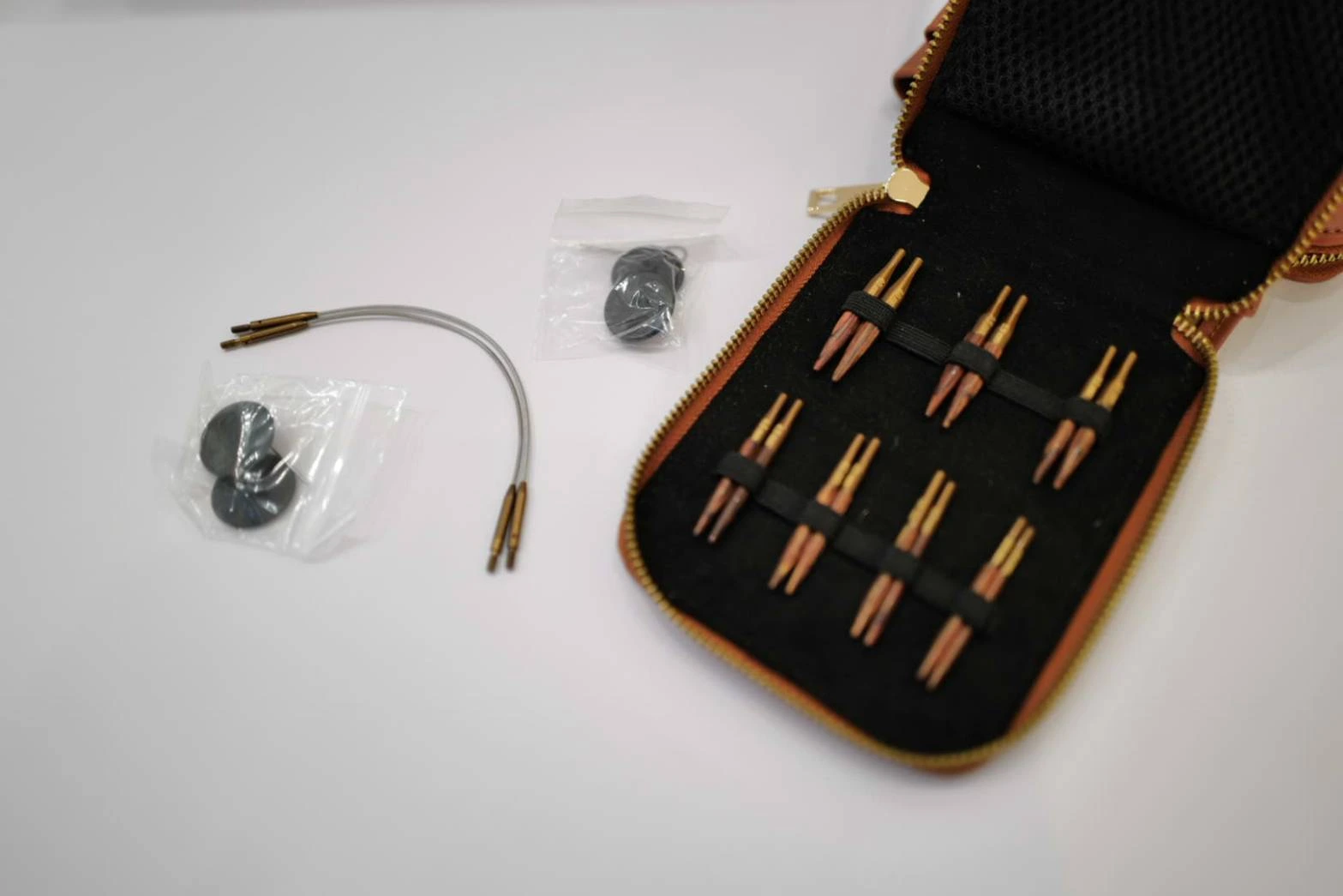 KnitPro-褐木迷你自由輪針組