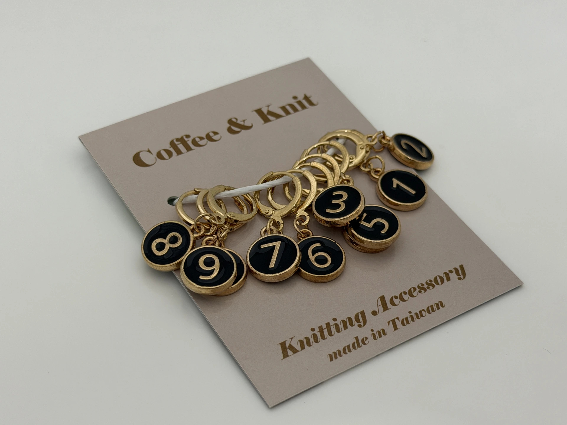 Number Stitch Marker