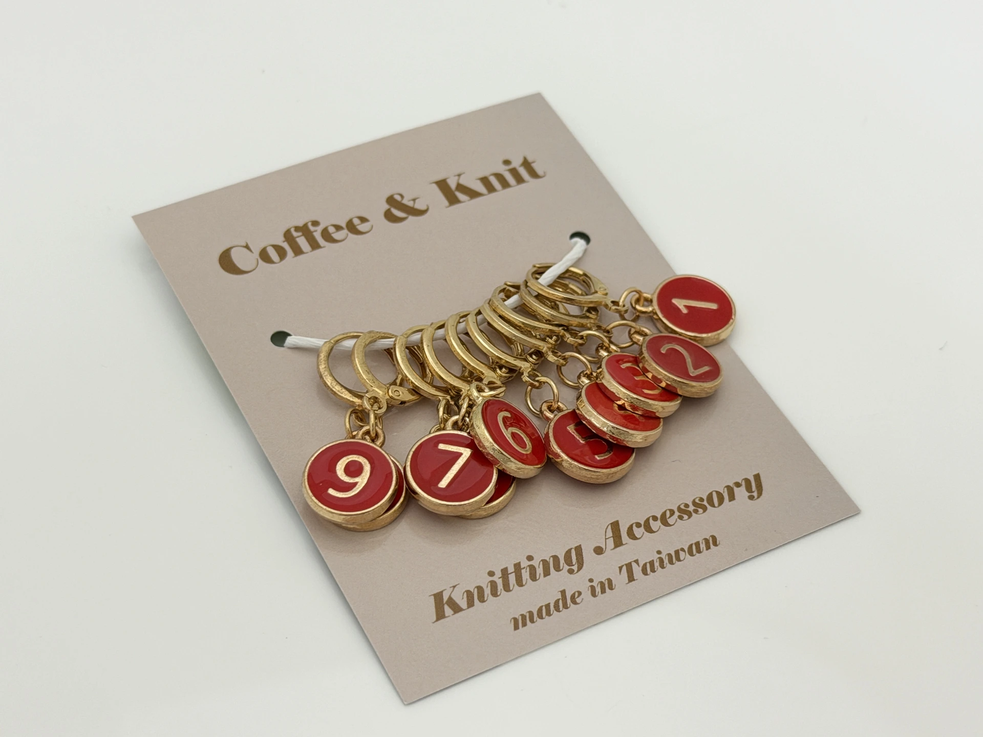 Number Stitch Marker