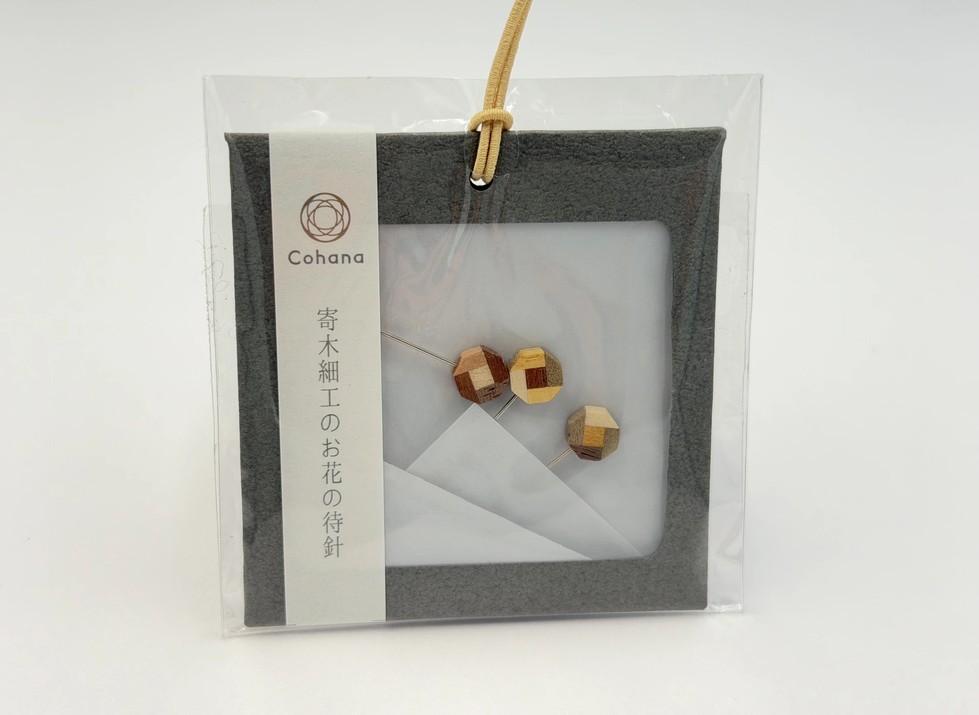 Cohana 寄木細工花朵待針
