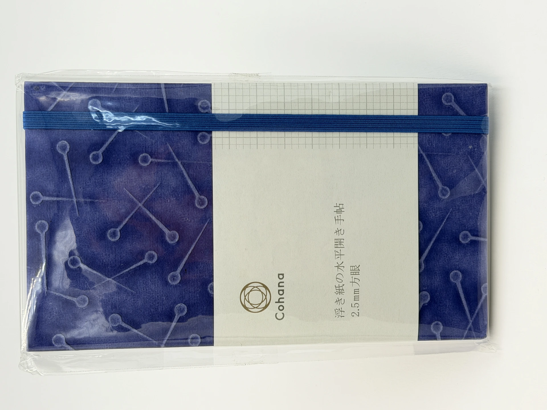 Cohana 浮紙水平開筆記本（2.5mm 方格）